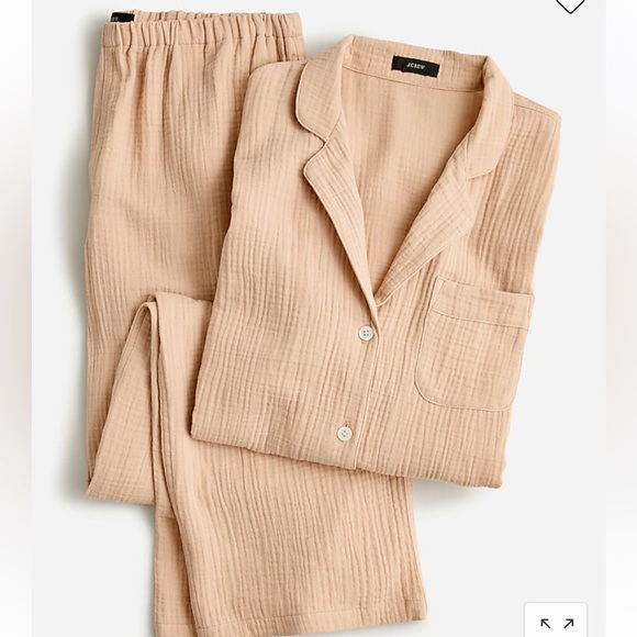 Soft gauze long-sleeve pajama set - Picture 1 of 1